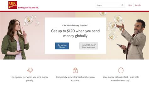 CIBC Foreign Currency Exchange, International Wire Transfer.